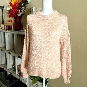 Madewell Baez Wool Alpaca Cotton Blend Pullover Sweater Size XS